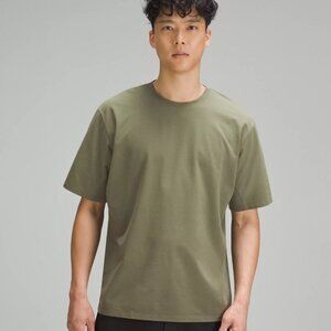 Lululemon Pique Oversized Short Sleeve T Shirt - Medium Olive